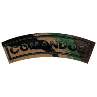 DISTICO - COMANDOS - FUNDO CAMUFLADO COM VELCRO [ Rogue Store ]