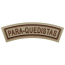 Comprar DISTICO - PARA-QUEDISTAS - TELA DESERT COM VELCRO - Rogue Store