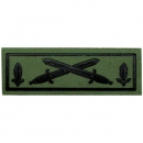 Comprar DISTINTIVO DE CURSO - TELA VERDE COM VELCRO - Rogue Store